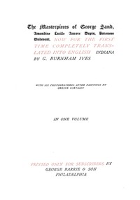 Cover of Indiana — Story, Setting & Ideas