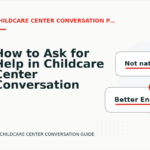 How to Ask for Help in Childcare Center Conversation English