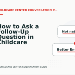 How to Ask a Follow-Up Question in Childcare Center Conversation English