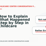 How to Explain What Happened Step by Step in Childcare Center Conversation English