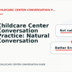Childcare Center Conversation Practice: Natural Conversation Lines